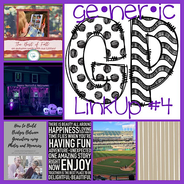 ge•ner•ic Linkup Party #4