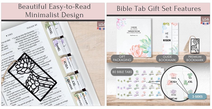 bible book tabs