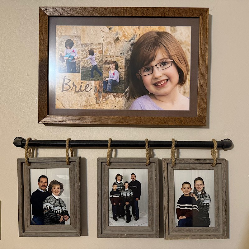 family pictures over time